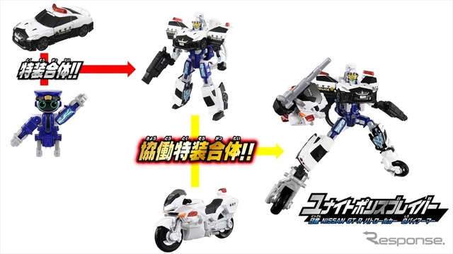 「特装合体ロボ ジョブレイバー」 (c) TOMY