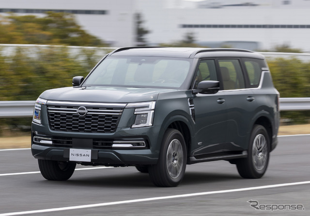日産が日本導入を計画している高級SUV『パトロール』に試乗した