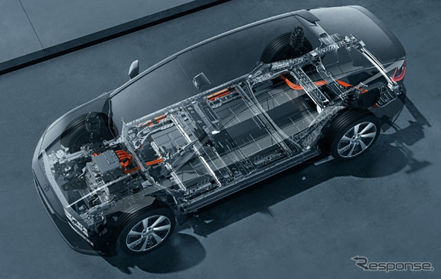 一汽トヨタは新型EV『bZ5』の生産を同社の新エネルギー工場で開始