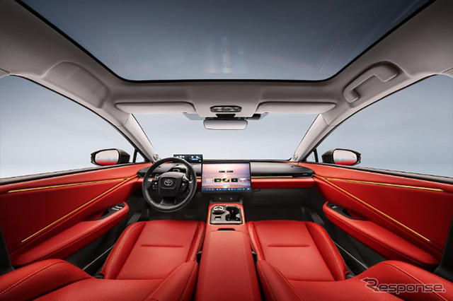 一汽トヨタは新型EV『bZ5』の生産を同社の新エネルギー工場で開始