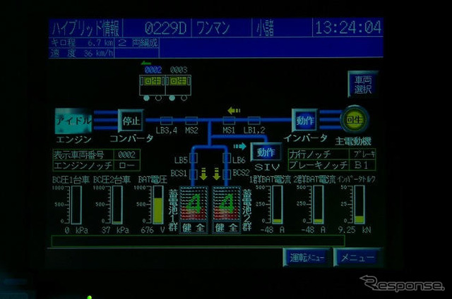 【夏休み】世界初のハイブリッド鉄道車両に乗ってみよう