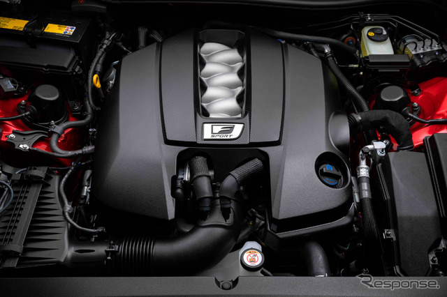 レクサス『IS 500』に搭載される自然吸気V8エンジン