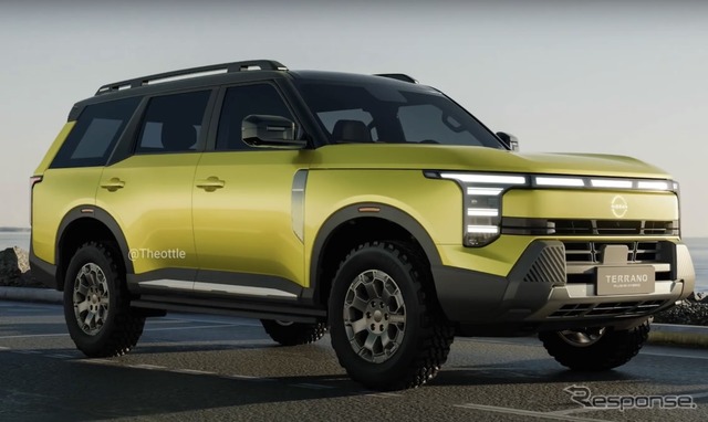 日産 テラノ 新型の予想CG