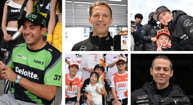 スーパー耐久富士24時間レースに参戦する選手たち