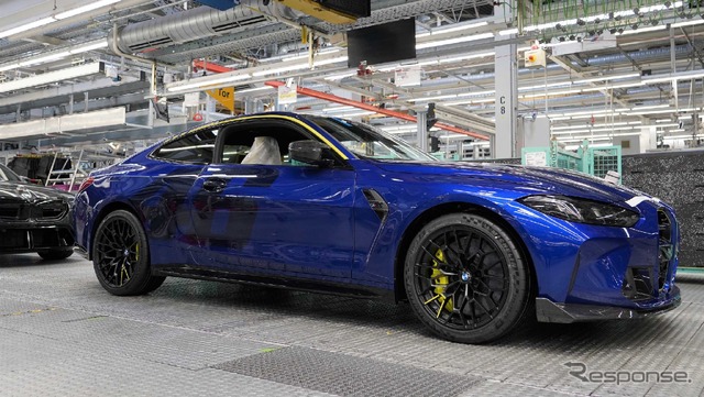 BMW M4 CS Edition VR46の生産を独ディンゴルフィング工場で開始