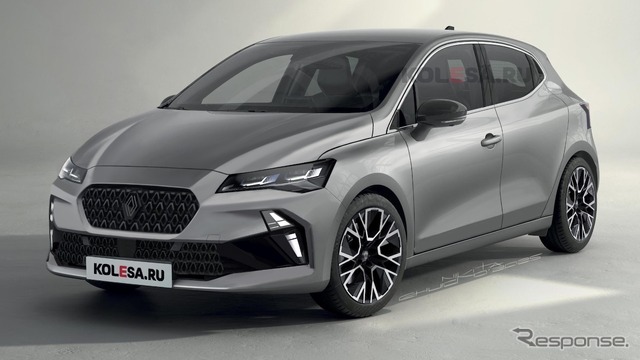 ルノー ルーテシア 次期型の予想CG