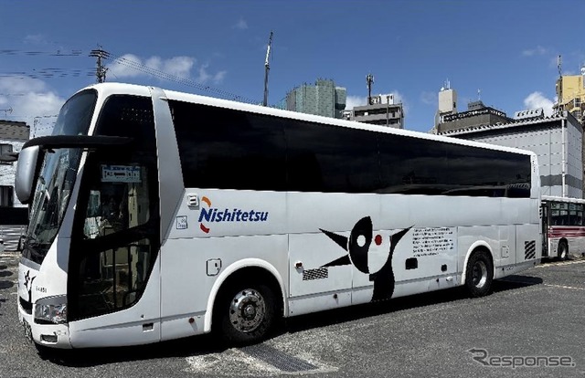 高速バス『福岡~長門・萩線(萩・長門おとずれ号)』(写真は西鉄車両)