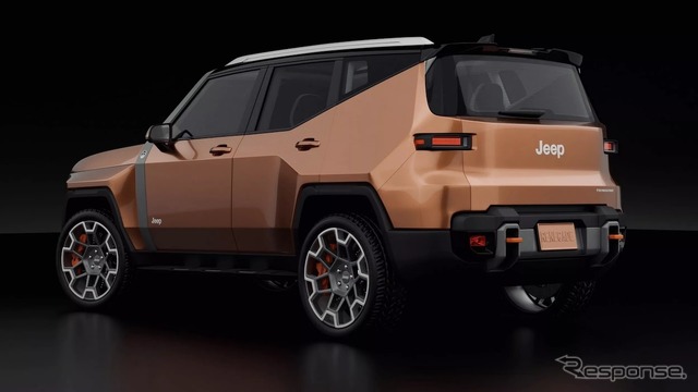 ジープ レネゲード 次期型の予想CG