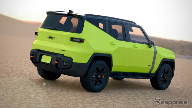 ジープ レネゲード 次期型の予想CG