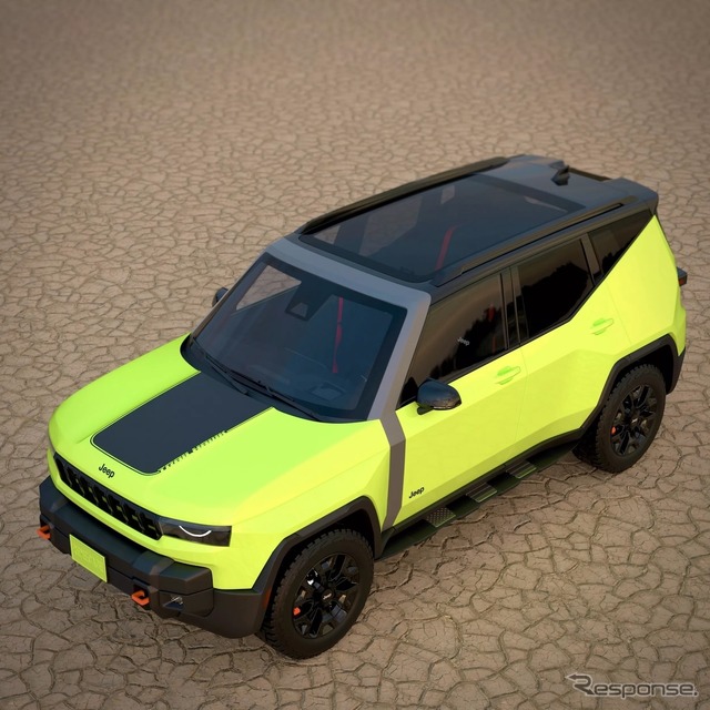 ジープ レネゲード 次期型の予想CG