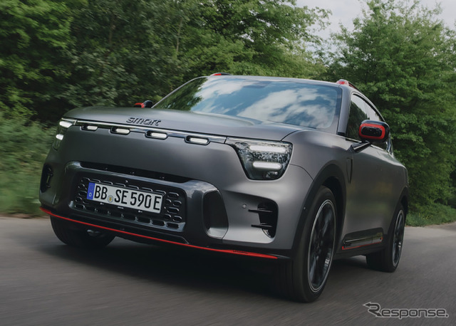 スマートの新型電動SUV『#5』