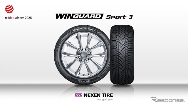 NEXEN TIREの最新冬用タイヤ「WINGUARD Sport 3」