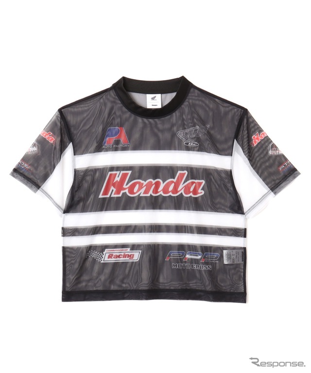 HONDA x atmos pink Racing See-through T-shirt