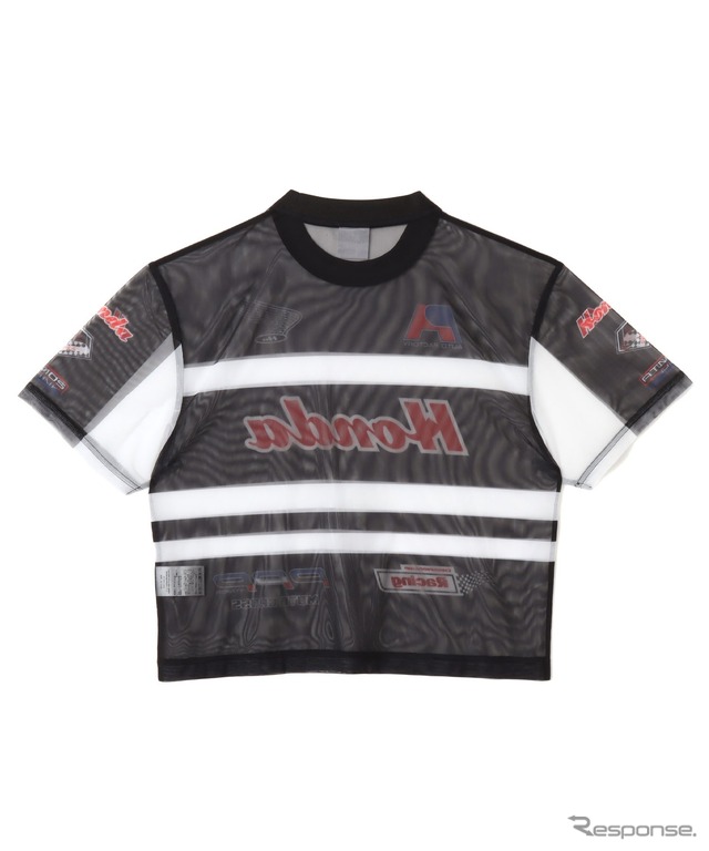 HONDA x atmos pink Racing See-through T-shirt