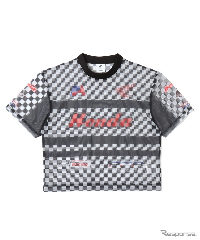 HONDA x atmos pink Racing See-through T-shirt