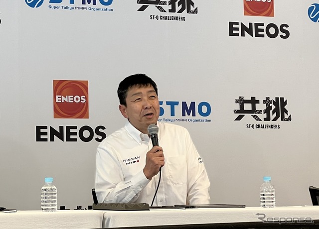 日産モータースポーツ&カスタマイズ専務執行役員の木賀新一氏