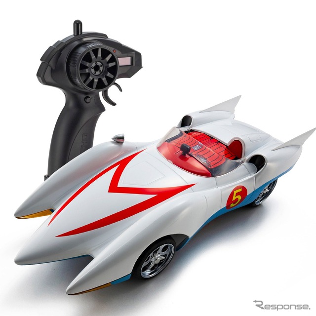 「京商エッグ」の手のひらサイズのトイラジ「FIRST MINI-Z マッハGoGoGo」