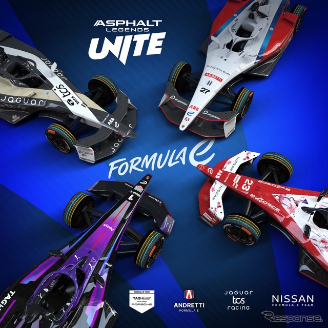 『アスファルト：Legends Unite』にフォーミュラEの最新マシン「GEN3 Evo」初登場