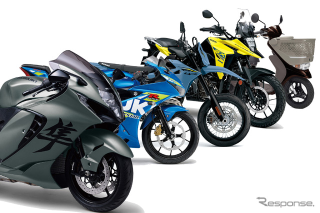 「スズキ推しバイク総選挙」の結果が発表!各会場での人気バイクは