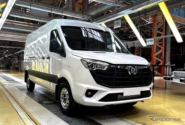 ロシア初の自動変速機を標準装備した軽商用車、ソラーズ『SF5』