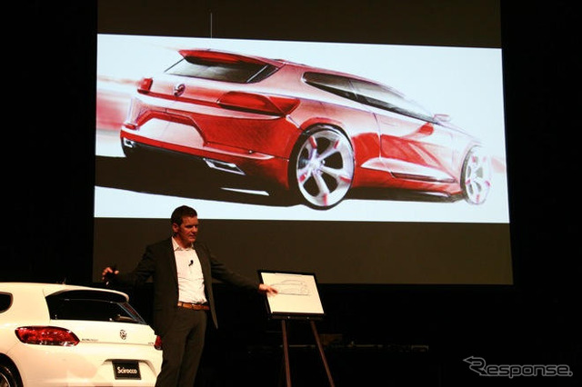 【D視点】アンテナカー?…VW シロッコ 新型