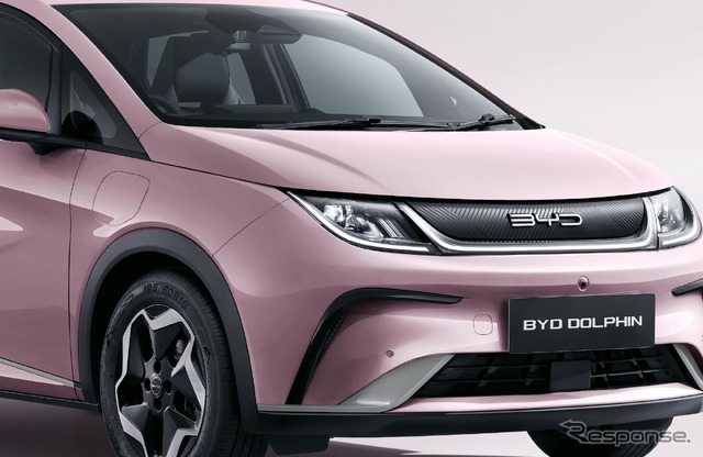 BYD『ドルフィン』の特別限定車「グレイトフル ピンク」と「ロングレンジ グレイトフル ピンク」発表