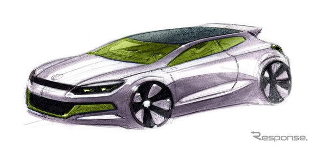 【D視点】アンテナカー?…VW シロッコ 新型