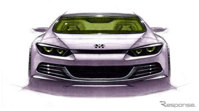 【D視点】アンテナカー?…VW シロッコ 新型