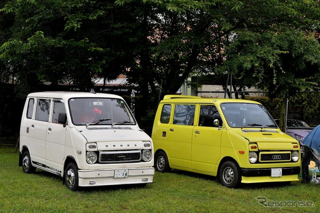 昭和平成/軽自動車&普通車展示会in道の駅アグリパークゆめすぎと