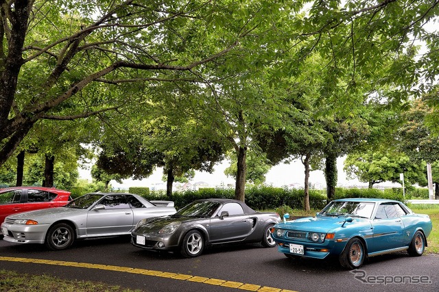 昭和平成/軽自動車&普通車展示会in道の駅アグリパークゆめすぎと