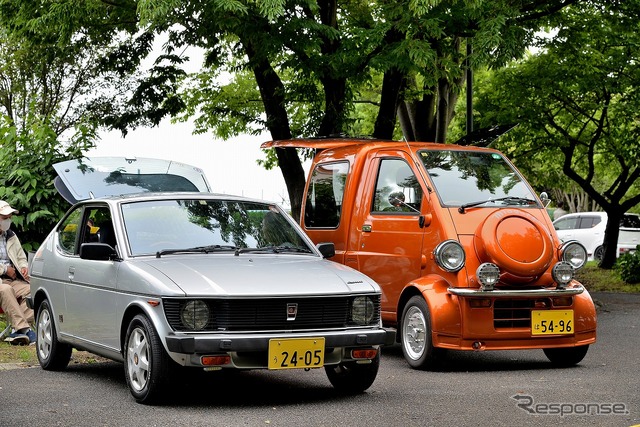 昭和平成/軽自動車&普通車展示会in道の駅アグリパークゆめすぎと