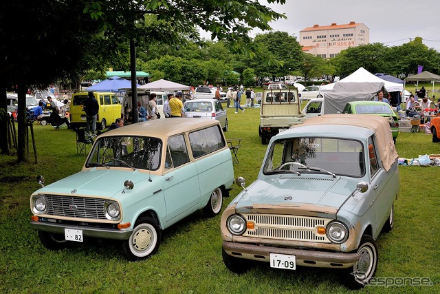 昭和平成/軽自動車&普通車展示会in道の駅アグリパークゆめすぎと