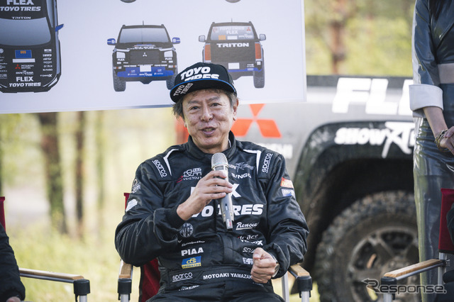 FLEX SHOW AIKAWA Racing with TOYO TIRES ドライバー 山崎元彰選手