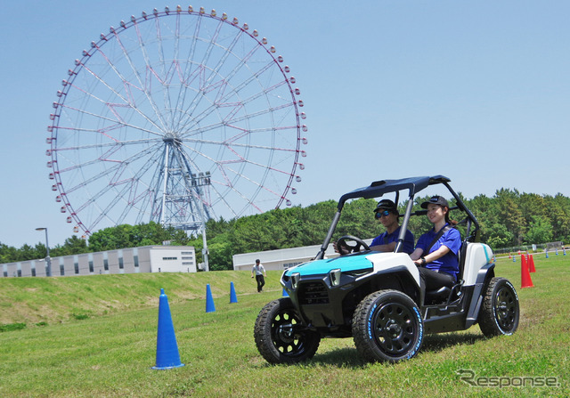 ヤマハの小型電動モビリティ「DIAPASON C580」
