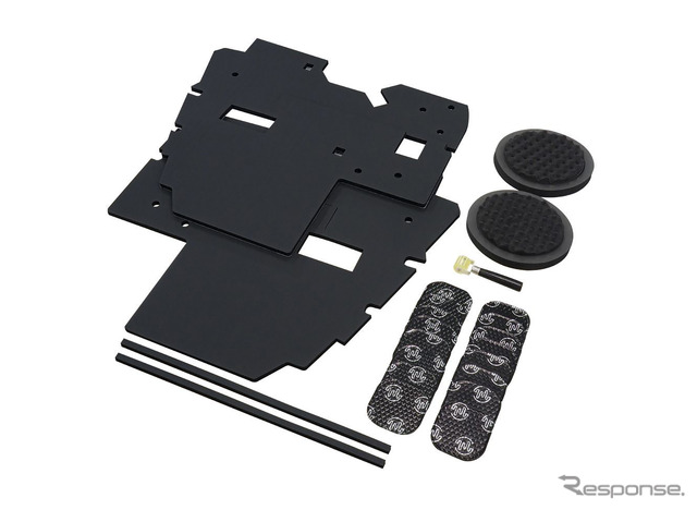40系『アル/ヴェル』用デッドニングキット、ビートソニック「Air Baffle」