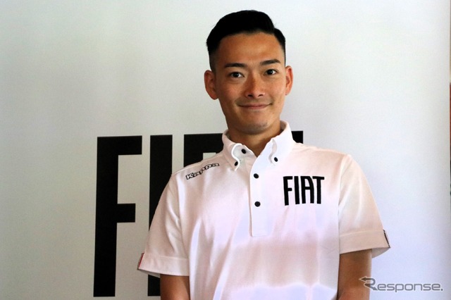 ステランティスジャパンでフィアットのプロダクトマネージャーを務める名児耶孝規さん