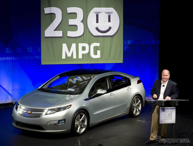 GMの新型HV シボレー ボルト、燃費98km/リットルは本物か?