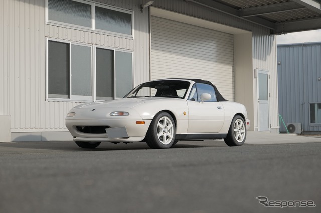 HKSのマツダ『ロードスター』用スポーツサスペンション「ハイパーマックス R」
