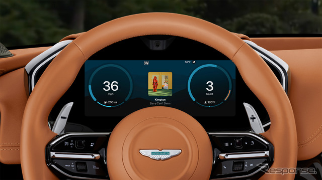 アストンマーティンに採用されている「CarPlay Ultra」