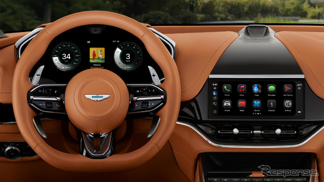 アストンマーティンに採用されている「CarPlay Ultra」