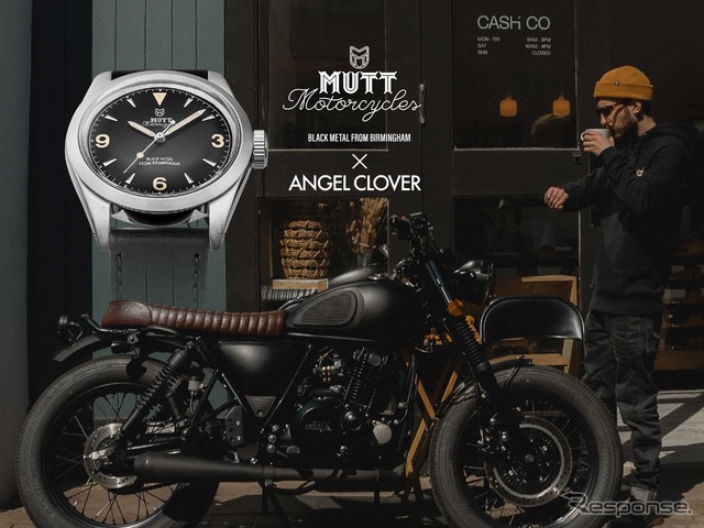 『ANGEL CLOVER』と『MUTT MOTORCYCLES』のコラボレーションウォッチ
