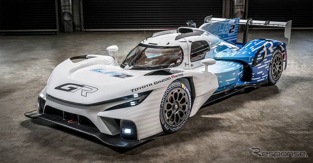 液体水素エンジンのテストカー「GR LH2 レーシングコンセプト」