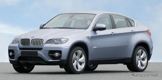 BMW X6 にハイブリッド