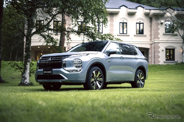 三菱『アウトランダーPHEV』改良新型