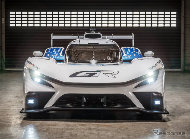 液体水素エンジンのテストカー「GR LH2 レーシングコンセプト」