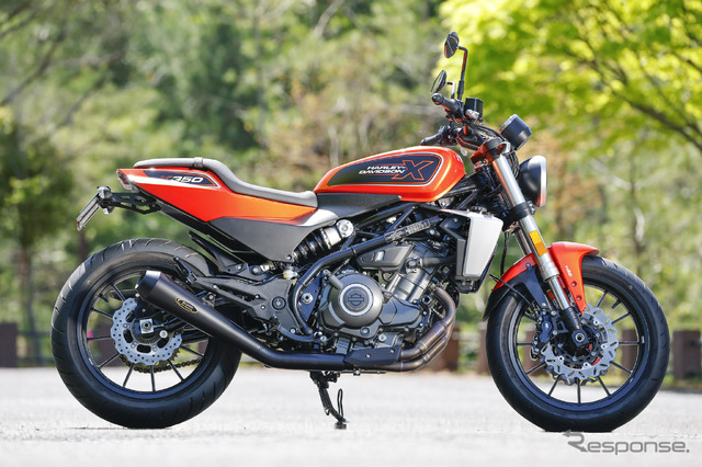 ハーレーダビッドソン『X350』専用のスリップオンサイレンサー