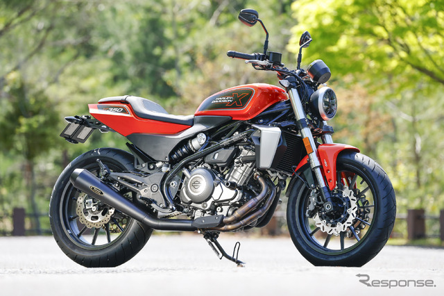 ハーレーダビッドソン『X350』専用のスリップオンサイレンサー