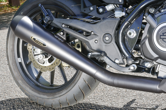 ハーレーダビッドソン『X350』専用のスリップオンサイレンサー