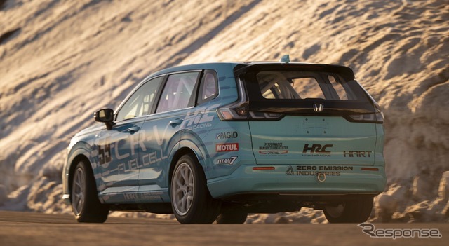 ホンダCR-V「e:FCEV」のパイクスピーク2025参戦車両