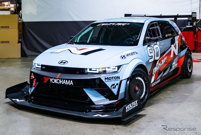 ヒョンデ『アイオニック5 N』のパイクスピーク2025参戦車両